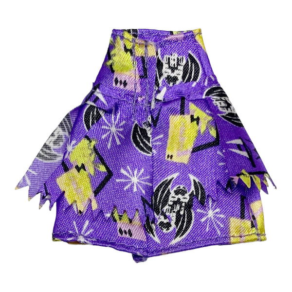 Monster High Elissabat Ghouls Getaway Doll Outfit Replacement Purple Skirt