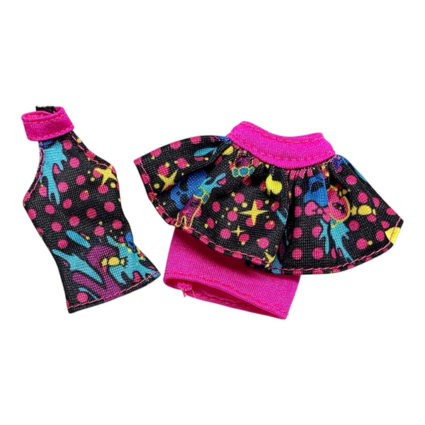 Monster High Spooky Sweet Frightfully Fierce Doll Outfit Replacement Shirt & Skirt
