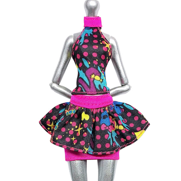 Monster High Spooky Sweet Frightfully Fierce Doll Outfit Replacement Shirt & Skirt