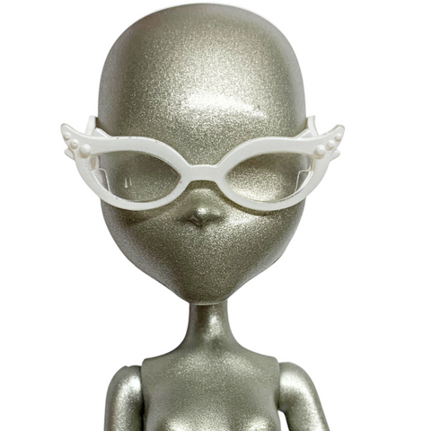 Monster High Ghoulia Yelps 1st Wave Original Doll Replacement White Glasses