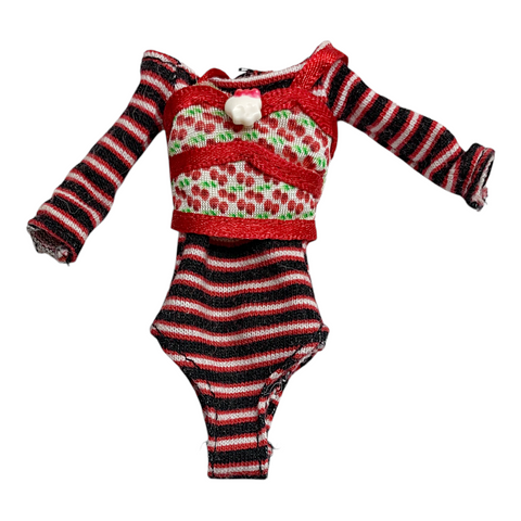 Monster High 1st Wave Original Ghoulia Yelps Doll Outfit Replacement Bodysuit Shirt