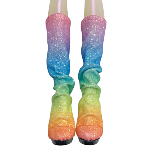 Rainbow High Mini Accessories Studio Shoes Rainbow Glitter Sparkle Boots