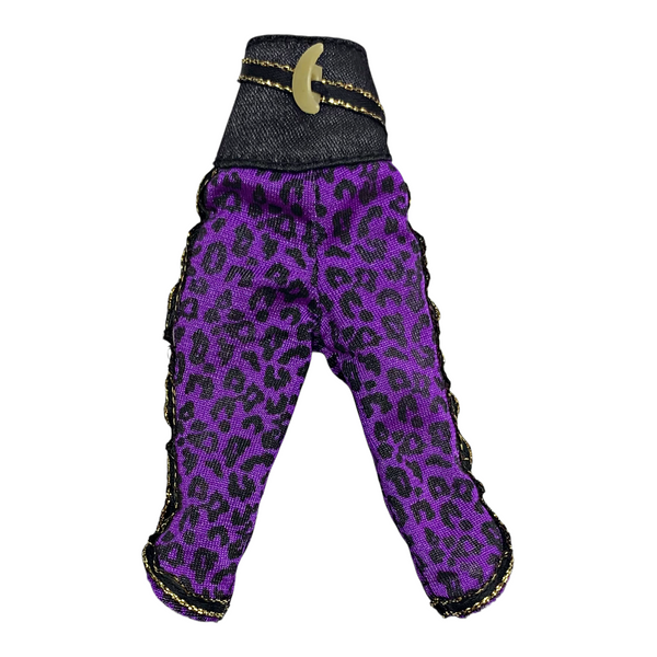 Monster High Clawdeen Wolf Sweet 1600 Doll Outfit Replacement Purple Capri Pants