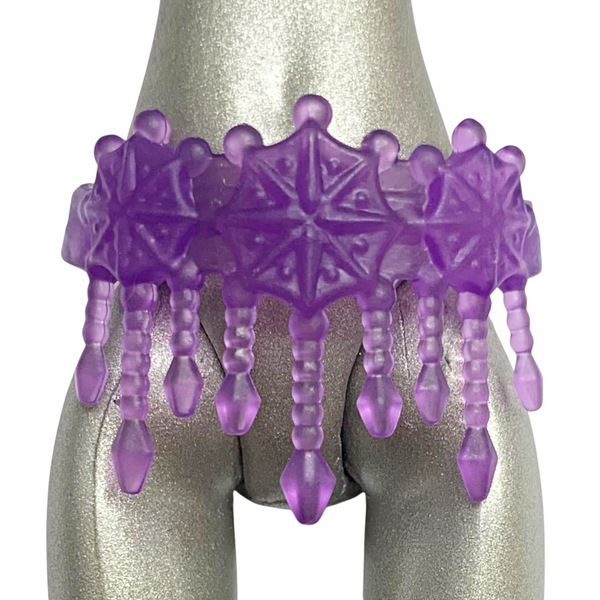 Monster High Abbey Bominable Welcome To MH Doll Outfit Replacement Purple Belt