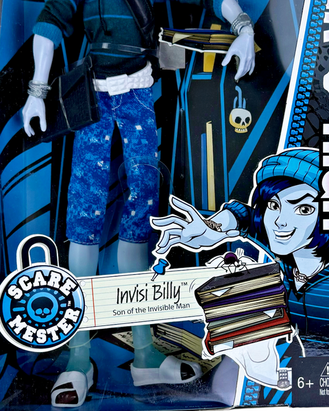 Monster High Scaremester Invisi Billy Boy Doll (BJM44)