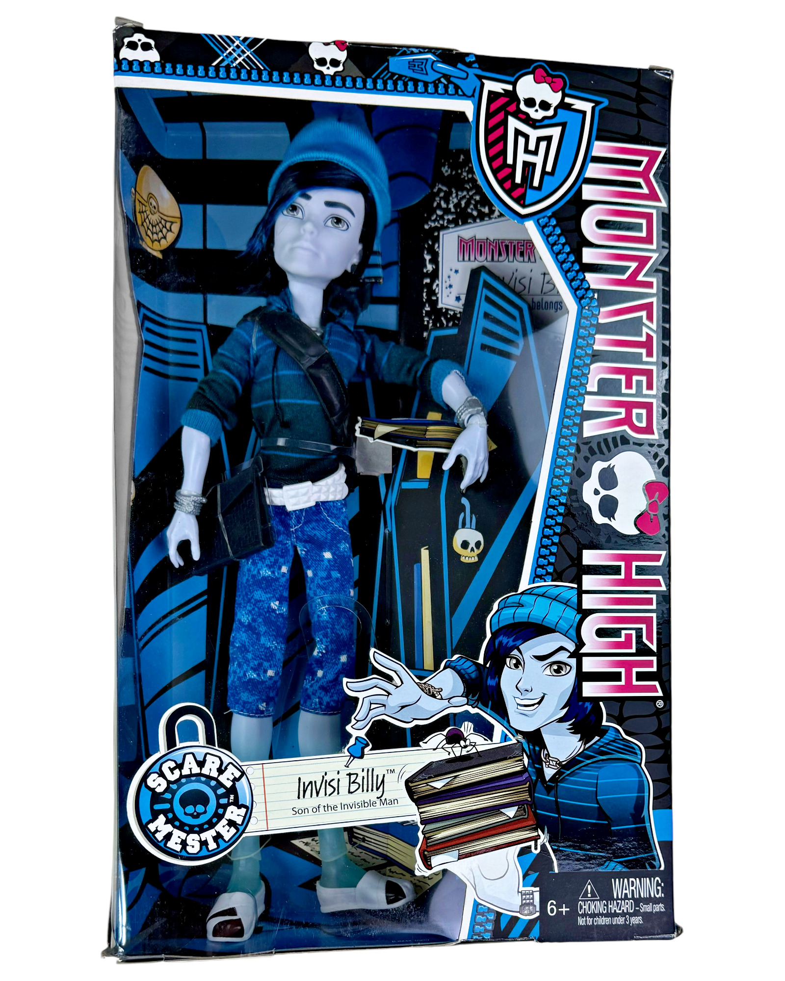 Monster High Scaremester Invisi Billy Boy Doll (BJM44)