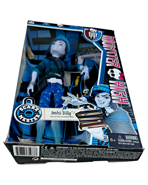 Monster High Scaremester Invisi Billy Boy Doll (BJM44)