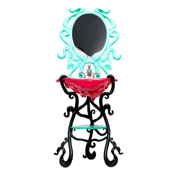 Monster High Lagoona Blue Shower Room Playset Replacement Vanity Sink Part