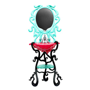 Monster High Lagoona Blue Shower Room Playset Replacement Vanity Sink Part