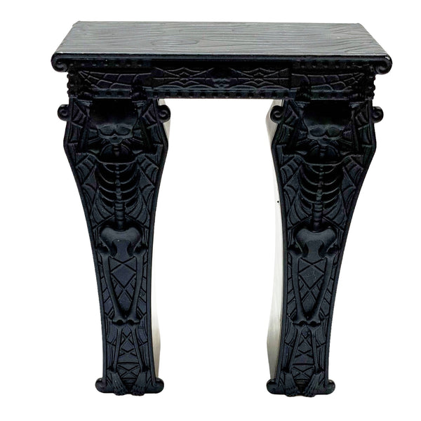 Monster High Catacombs Playset Replacement Black Skeleton Console Table Part