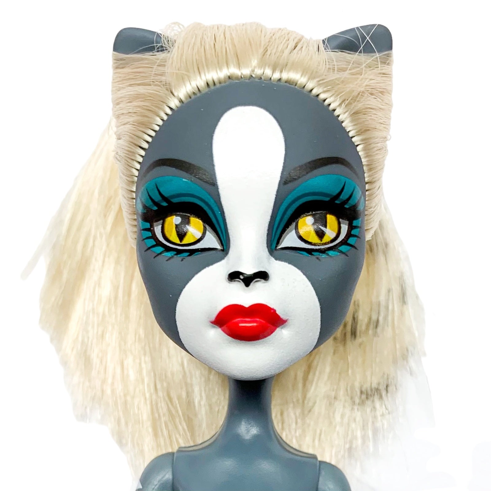 Monster High Replacement Ghouls Getaway Meowlody Doll Head With