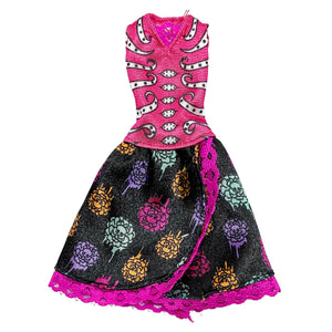 Monster High Skelita Calaveras Art Class Doll Outfit Replacement Dress