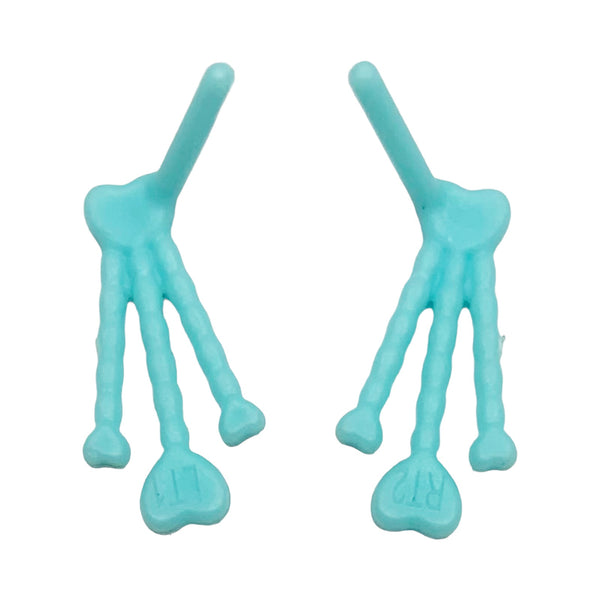 Monster High Monstrous Rivals Draculaura Doll Replacement Blue Heart Earrings
