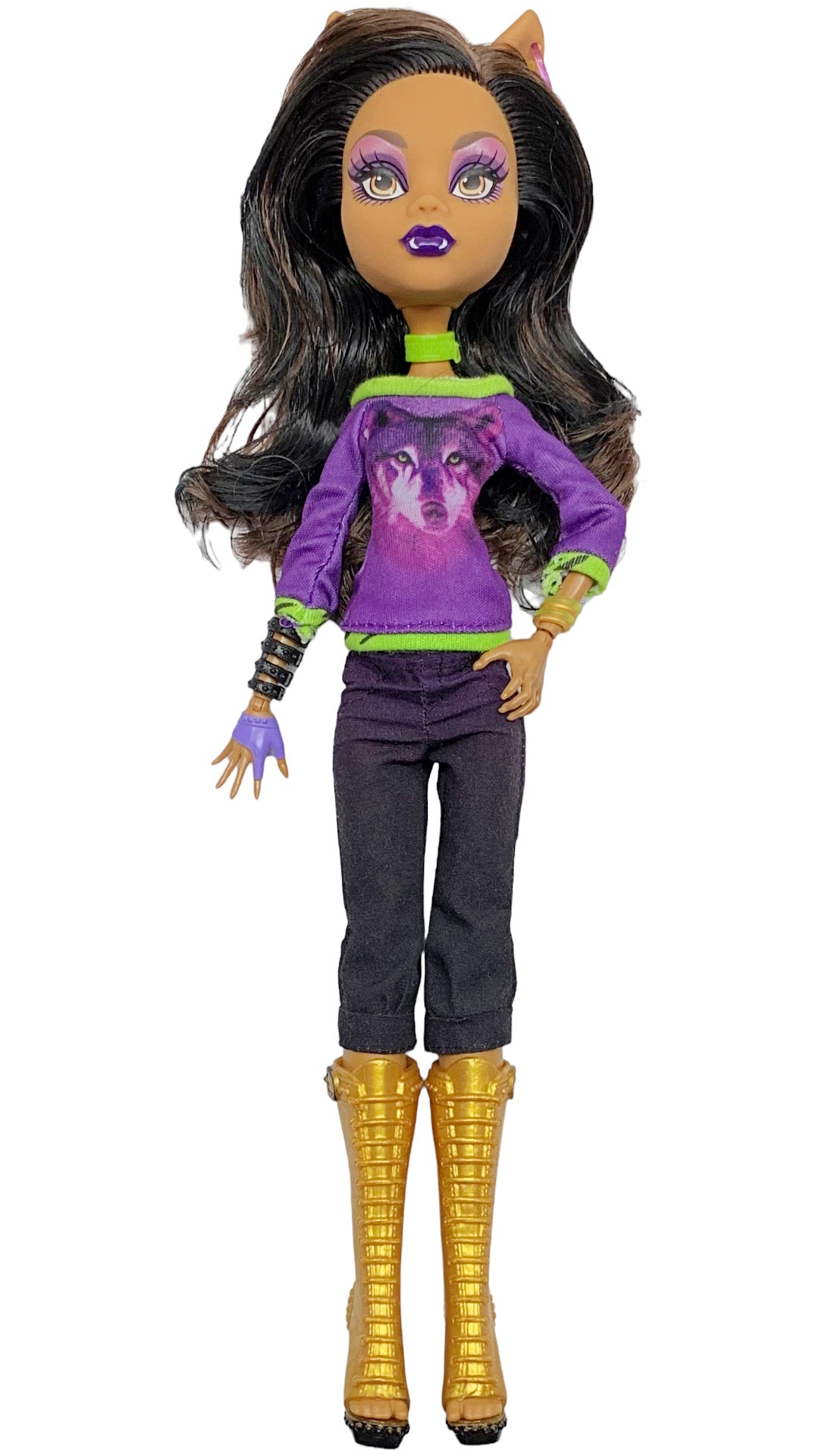 Monster High I Heart Fashion Clawdeen Wolf Doll With Pants Outfit