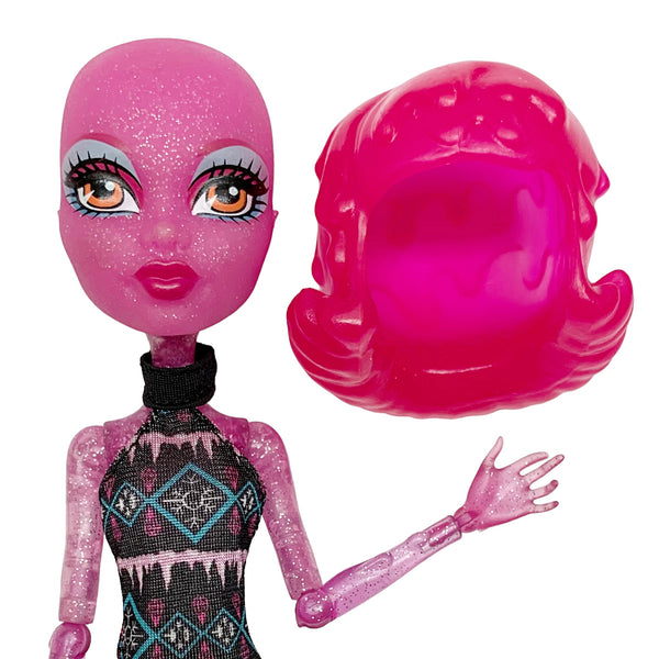 Monster High Create A Monster Pink Blob Girl Doll With Wig & Outfit