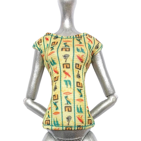 Monster High Cleo De Nile I Heart Fashion Doll Outfit Replacement Shirt