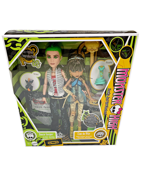 Monster High Cleo De Nile & Deuce Gorgon Boo-riginal Creeproduction Doll Set (HRP86)