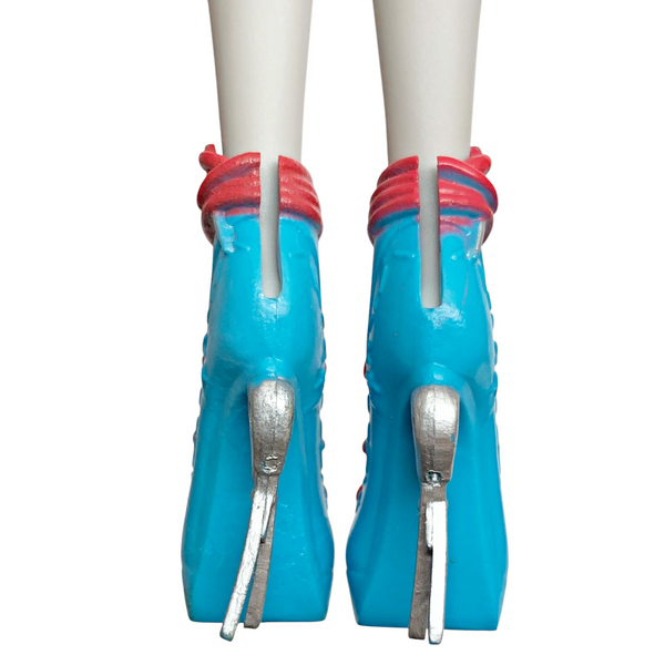 Monster High Scary Tales Threadarella Frankie Stein Doll Replacement Blue Shoes