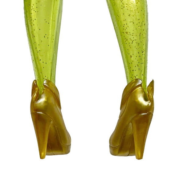 Novi Stars Alie Lectric Light Up Doll Replacement Shoes Gold Heels / Boots