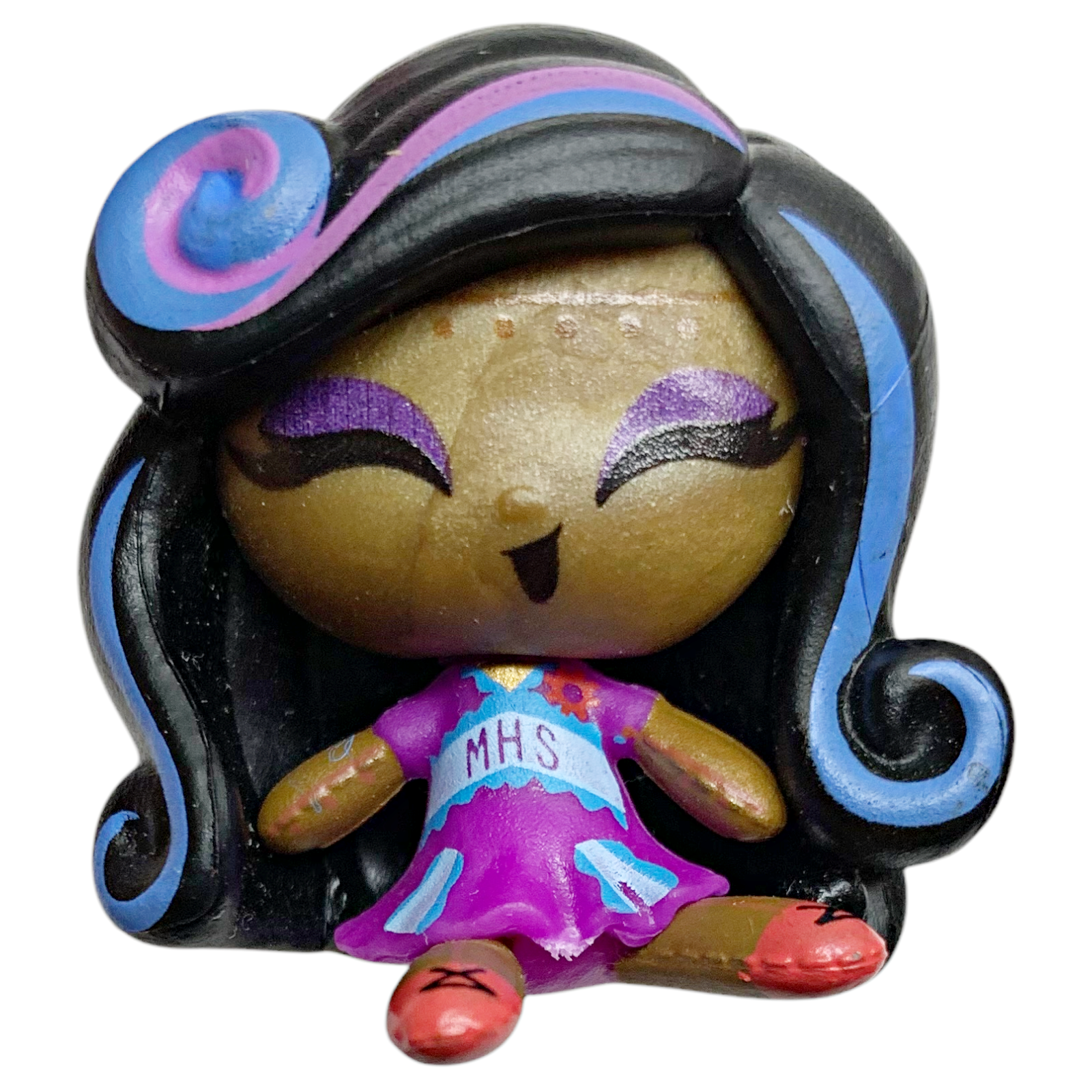 Monster High Series 2 Minis Sporty Ghouls Cheerleader Robecca Steam Doll Figure (DXD44)