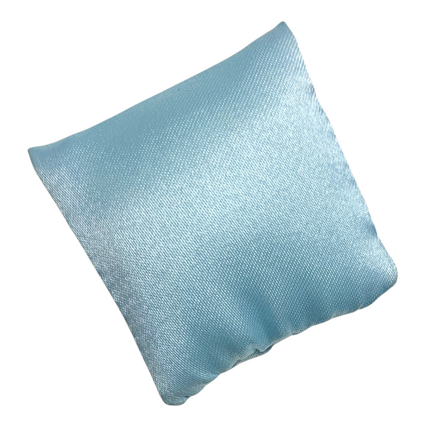 Mattel Barbie 1999 Replacement Small Blue Square Throw Pillow Accessory