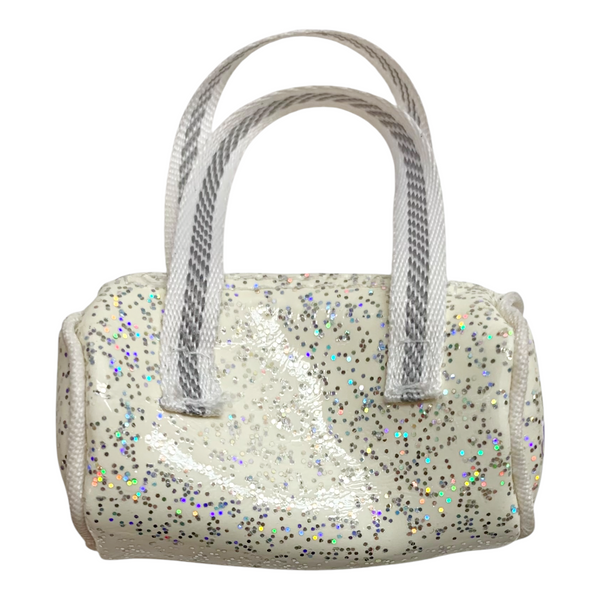 Bratz Just Do P.E.! Doll Fashion Pack Replacement Purse White Glitter Gym Bag