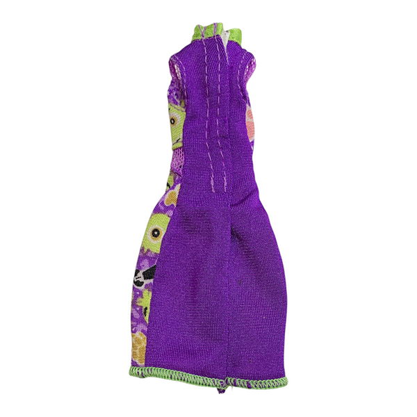 Monster High Clawdeen Wolf Emoji Doll Outfit Replacement Purple Dress