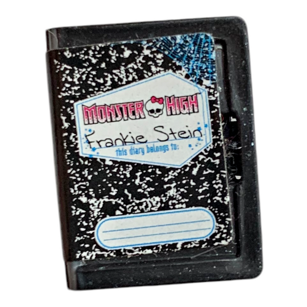 Monster High Frankie Stein Mirror Bed Playset Replacement Doll Size Diary Booklet Part