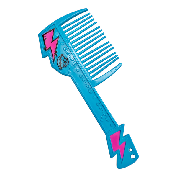 Monster High Frankie Stein Mirror Bed Playset Replacement Blue Child Size Brush Part