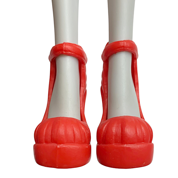 Monster High Frankie Stein Basic Doll Replacement Solid Red Original Style Shoes