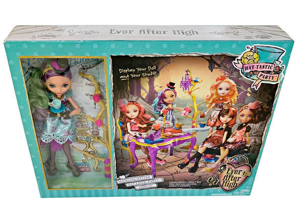 Ever After High Madeline Hatter Doll Hat-tastic Party Playset (BJH36)