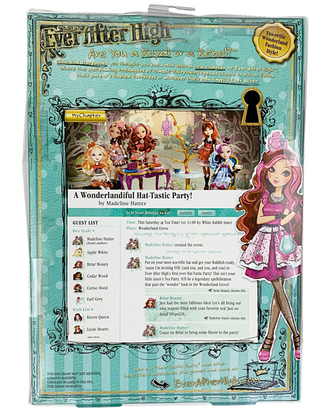 Ever After High Briar Beauty Hat-tastic Tea Party Doll (BJH35)