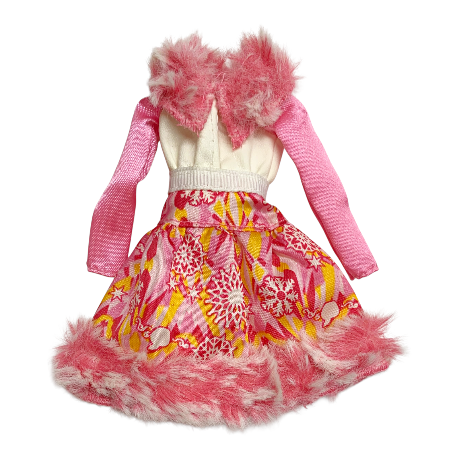 Ever After High Apple White Epic Winter Doll Outfit Replacement Red & Pink Dress