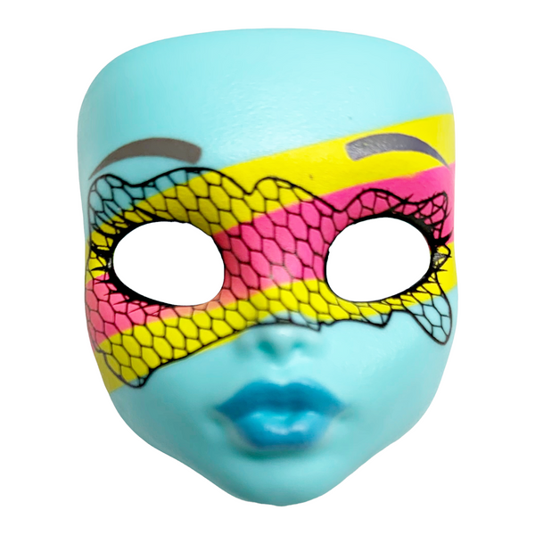 Monster High Inner Monster Spooky Sweet & Frightfully Fierce Doll Blue Mask Part