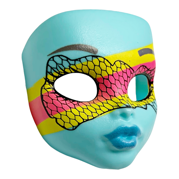 Monster High Inner Monster Spooky Sweet & Frightfully Fierce Doll Blue Mask Part