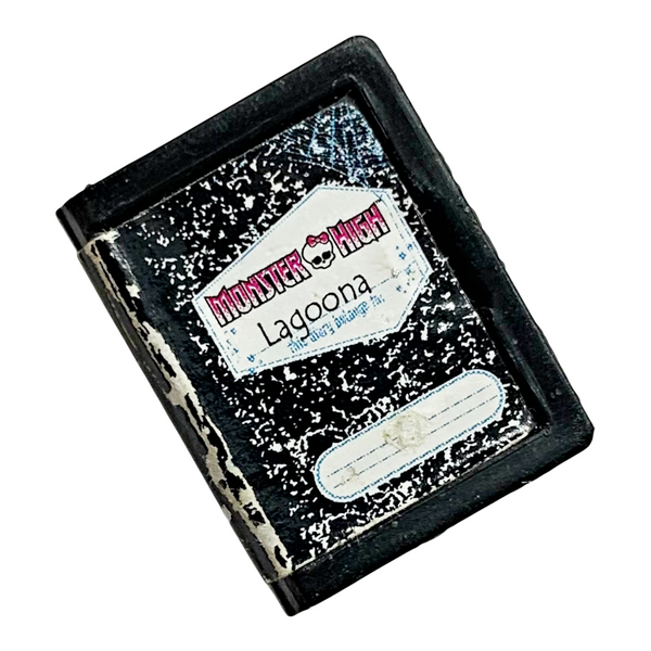 Monster High Lagoona Blue Hydration Station Doll Mini Diary Journal Book Part