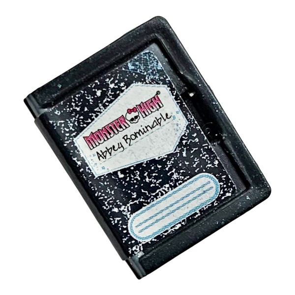 Monster High Abbey Bominable Bed Playset Replacement Mini Doll Size Diary Journal Book Part