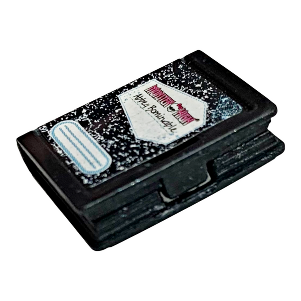 Monster High Abbey Bominable Bed Playset Replacement Mini Doll Size Diary Journal Book Part