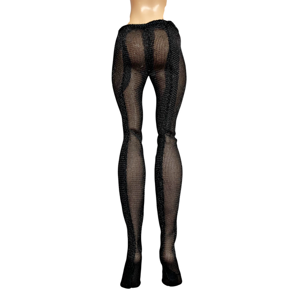 Ever After High Lizzie Hearts Way Too Wonderland Doll Replacement Black Tights