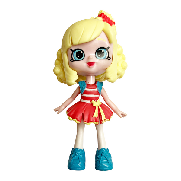 Shopkins Lil Shoppie Happy Places Home Playset Replacement Popette Girl Doll