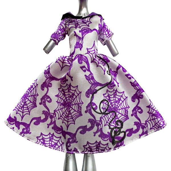 Monster High Operetta Doll Deluxe Fashion Pack Outfit Replacement Purple & White Dress