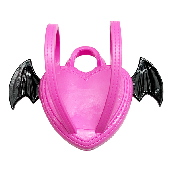 Monster High Draculaura G3 Doll Replacement Pink Heart Bag & Headband Lot