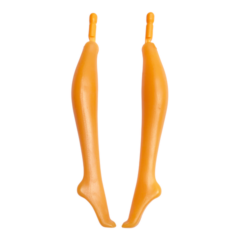 Monster High Create A Monster Nocturnal Doll Add On Pack Replacement Orange Lower Leg Parts