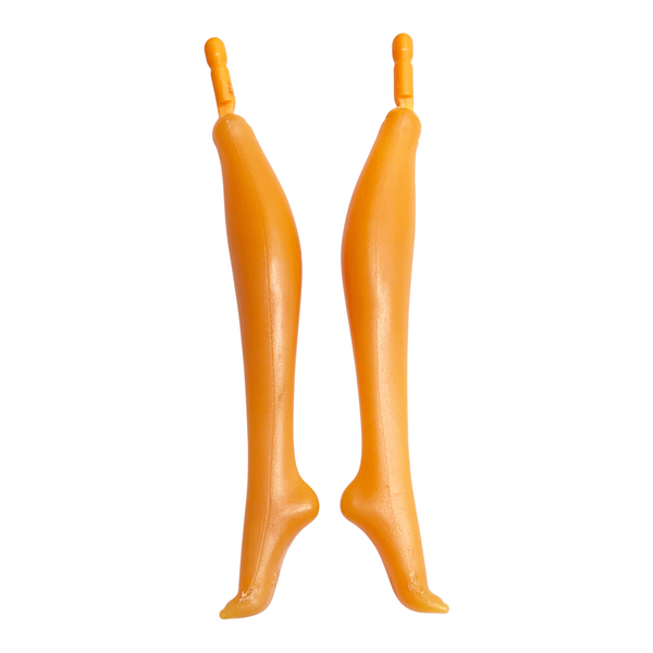 Monster High Create A Monster Nocturnal Doll Add On Pack Replacement Orange Lower Leg Parts