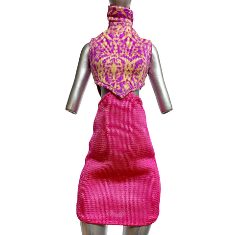 Monster High Djinni Whisp I Heart Fashion Doll Outfit Replacement Pink Dress