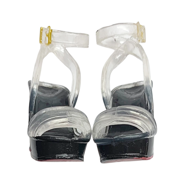 Rainbow High Ruby Anderson Series 1 Doll Replacement Clear Strap Heels Shoes