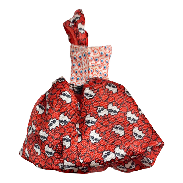Monster High Ghoulia Yelps Dot Dead Gorgeous Doll Outfit Replacement Red Dress