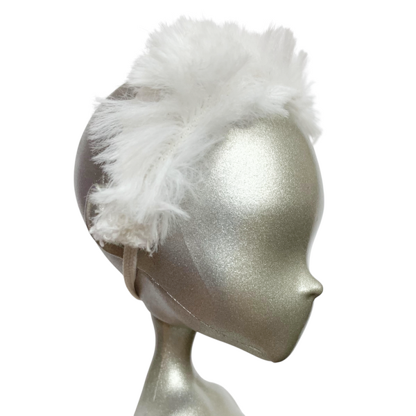 Monster High Abbey Bominable 1st Wave Original Doll Replacement White Faux Fur Headband