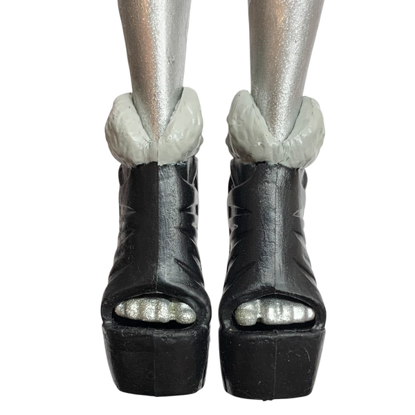 Ever After High Kitty Cheshire Original 1st Chapter Doll Replacement Black & Gray Shoes