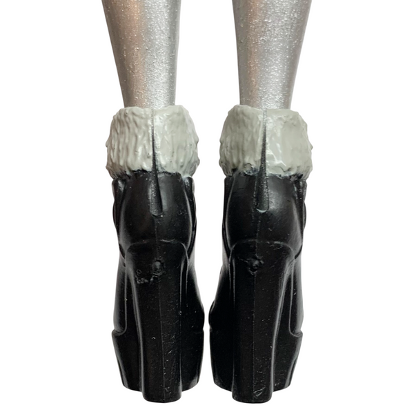 Ever After High Kitty Cheshire Original 1st Chapter Doll Replacement Black & Gray Shoes